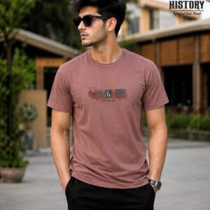 History Fashion Breathable Cotton Tee