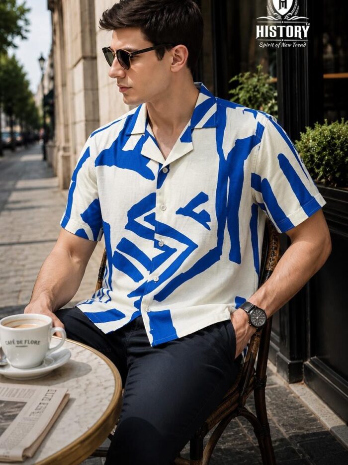 Q-Ben Smart Casual Short Sleeve Shirt